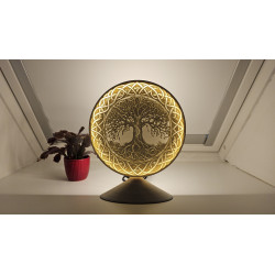 Ringlampe Yggdrasil /  Baum des Lebens