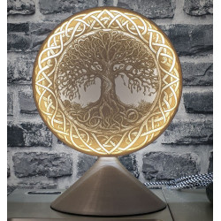 Ringlampe Yggdrasil /  Baum des Lebens