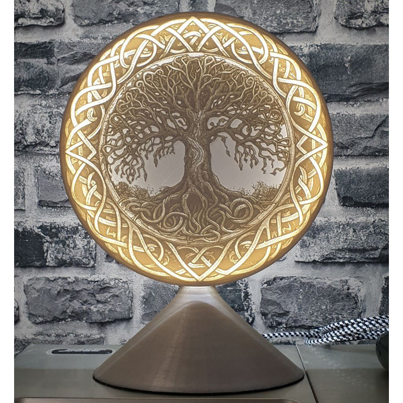 Ringlampe Yggdrasil / Baum des Lebens Ringlampe Yggdrasil / Baum des Lebens