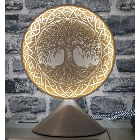 Ringlampe Yggdrasil /  Baum des Lebens